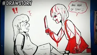 Kisah Mistis Hantu Penunggu Toilet (Hanako-San) || DRAWSTORY #20