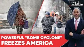US: Winter Storm Ezra Slams New York City, Michigan Amid “Bomb Cyclone” Warning | Firstpost America 