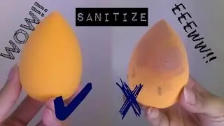My Sanitizing Routine (Makeup Sponge) | Shin Landicho
