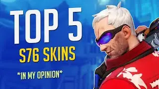 TOP 5 SOLDIER: 76 LEGENDARY SKINS IN OVERWATCH 2 (MY OPINION)
