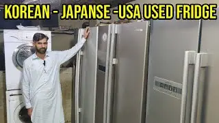 Imported Fridge - Jackson Market Karachi - Biggest Used Fridge Market   Japani - korean Fridge 2023