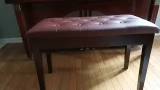 Piano Bench with Music Storage