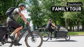Family Tour Stockholm | Cargo & Reaction Hybrid [2022] - CUBE Bikes Official