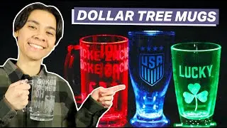 How To Etch Glass Beer Mugs, Pilsners and Pint Glasses (Cheap Cricut DIY)