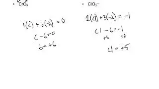 Redox reactions intro and assigning oxidation numbers