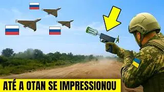 Acabou Para os Drones Russos! Ucr&acirc;nia Fez Algo GENIAL