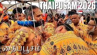Thaipusam 2026 தைப்பூசம் - Singapore 🇸🇬 - Entire Route Full Walk - Start to End