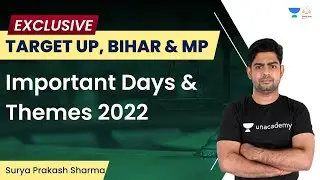 Important Days & Themes 2022 | Target UP, Bihar & MP | Surya Prakash Sharma | Linking Laws
