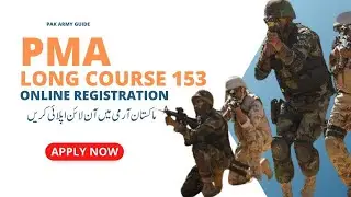 PMA LONG COURSE Online Registration | PMA New Registration Method |