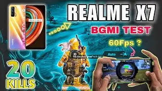 🔥Realme X7 5G Bgmi Test With Fps Meter - Sensitivity Code - 60Fps?