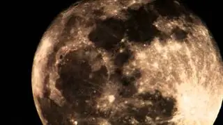 Super zoomed short 2600mm full moon digi-pan timelapses (5 sample clips) V10823