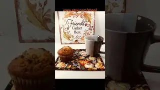 Fall quilted mug rugs