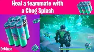 Fortnite | Heal a teammate with a Chug Splash in different matches | Team Spirit Challenges