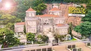 Bright Palace 👑🏰 // The Sims 4: Royalty & Legacy // Speed Build // No CC #simspartner