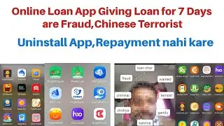 Online Loan App Harassment,Loan Chor,Handy Loan,Jasmine Loan,Yes Cash,Loan App Calling Contact list