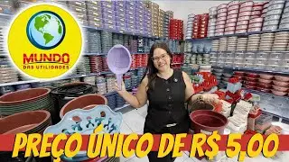 LOJA DE PREÇO ÚNICO DE 5 REAIS - MUNDO DAS UTILIDADES - ENCRUZILHADA