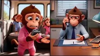 Five Little Monkeys Jumping - Nursery Rhymes | Fun Kids Songs