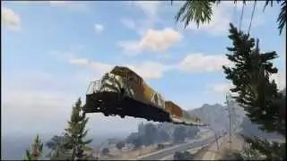 GTA V Flying Train Mods