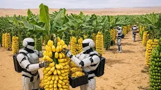 Shock: Growing Bananas in a Barren Desert &ndash; The Result Shocked the World! - Desert Miracle