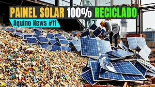 China Cria Painel Solar 100% Reciclado: Revolu&ccedil;&atilde;o Sustent&aacute;vel | Aquino NEWS #11
