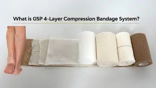 What is GSP 4 Layer Compression Bandage System? - Compression Bandage for Leg
