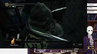 (VOD)Gimmick Bosses, the Bane of Challenge Runs | Dark Souls 3 [Shield Only] Part 4