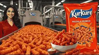 From Corn to Crunch — Inside the Kurkure Factory