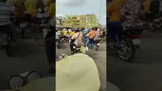 Bike Riding In Cotonou 🇧🇯 PART TWO ##adventure #documentary #Cotonou #bike #shorts