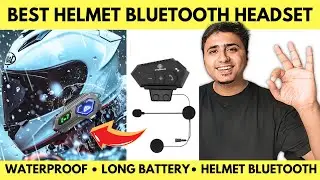 🔥 Best Motorcycle Helmet Wireless Bluetooth Headset 2025 ✅ Waterproof, Long Battery, Hands Free
