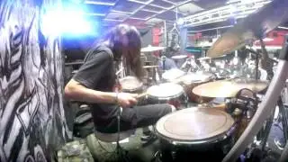 DESCARNADO (ULISES OCHOVA DRUM CAM)-COLOMBIA METAL GARAGE  TOUR ARGENTINA 2016