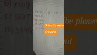 AEJK:ZYQP::CHFJ:? Number SYSTEM Reasoning Question for SSC #viralvideo #shorts #subscribe #ytshorts