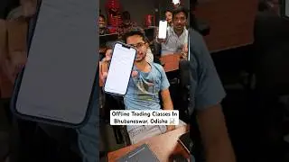 Live Offline Stock Market Trading Classes In Bhubaneswar, Odisha #shorts #trading