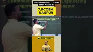 RCOM Nagpur Package & Cutoff🔥 | Ramdeobaba College Reality Check! #shorts