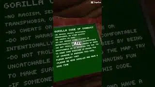 I&rsquo;m sorry, gorilla, ￼tag, but nobody reads the sign