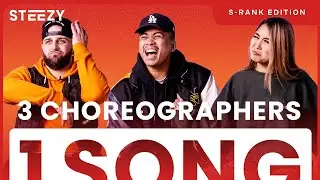3 Dancers Choreograph To The Same Song – Ft. Mikey DellaVella, Teej Medallo, & Kat Dizon | STEEZY.CO