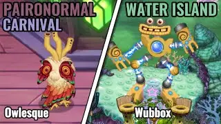 I Hatched Owlesque Major form AND Powered Up Wubbox! | My Singing Monsters