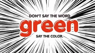 🎮 Don&rsquo;t Say the Word &ndash; Say the Color! | Fun Game.