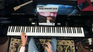 C minor and C major blues scales and shuffle pattern