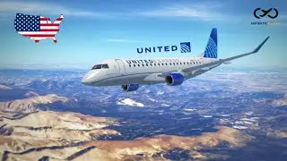 [4K] Infinite Flight | Denver (DEN) - Aspen (ASE) | United Express | E175 | Single Shot