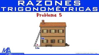 Razones trigonométricas | Solución de problemas | Ejemplo 5