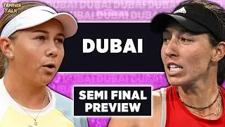 Anisimova vs Pegula | WTA Dubai 2026 SF | Tennis Talk Preview