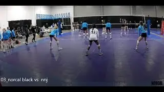 NOLAN OCAMPO NorCal #53 Libero, 2021 12s NorCal vs Northern Nevada Juniors Volleyball