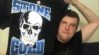 Unboxing WWE Shop Old School Retro Stone Cold Steve Austin T Shirts