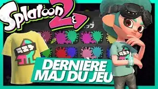 LA DERNIERE MISE A JOUR DE CONTENU SUR SPLATOON 2