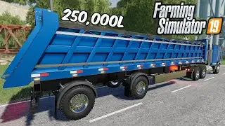 New Mods! TLX X52 - 250,000L TRAILER, 3D Demco Tracks, & More! (27 Mods) | Farming Simulator 19