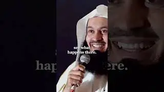 mufti menk met with a gangster and this happened.😂#muftimenk #muftimenknew #islam #shorts