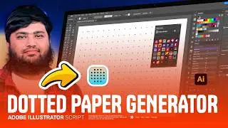 Dotted Paper Generator | Adobe illustrator Script