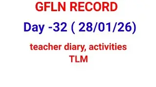 GFLN RECORD /DAY-32 / 28/01/26 /3 to 5 th class