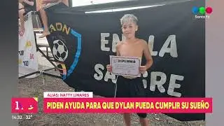 Dylan y su sueño de ser futbolista: piden ayuda para que pueda viajar a España