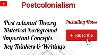 Postcolonial Theory| Postcolonialism Literary theory |Post-colonial literary Theory|Postcolonialism 
